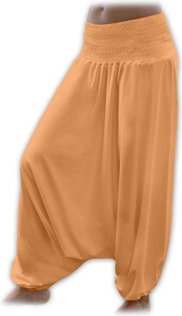 Jožánek TURECKÉ KALHOTY nejen pro těhotné, SV. ORANŽOVÁ L/XL - obrázek 1