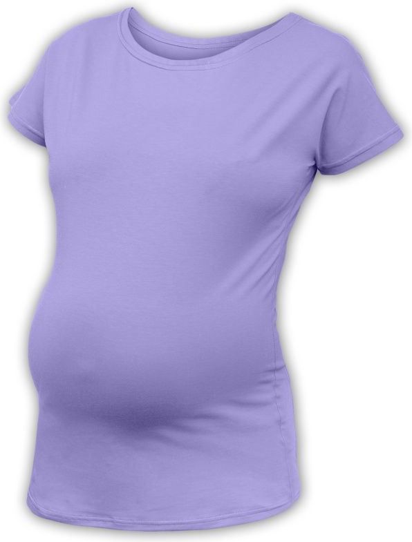 Jožánek NIKOLA- netopýří těhotenské tričko, KR, šeříková L/XL - obrázek 1