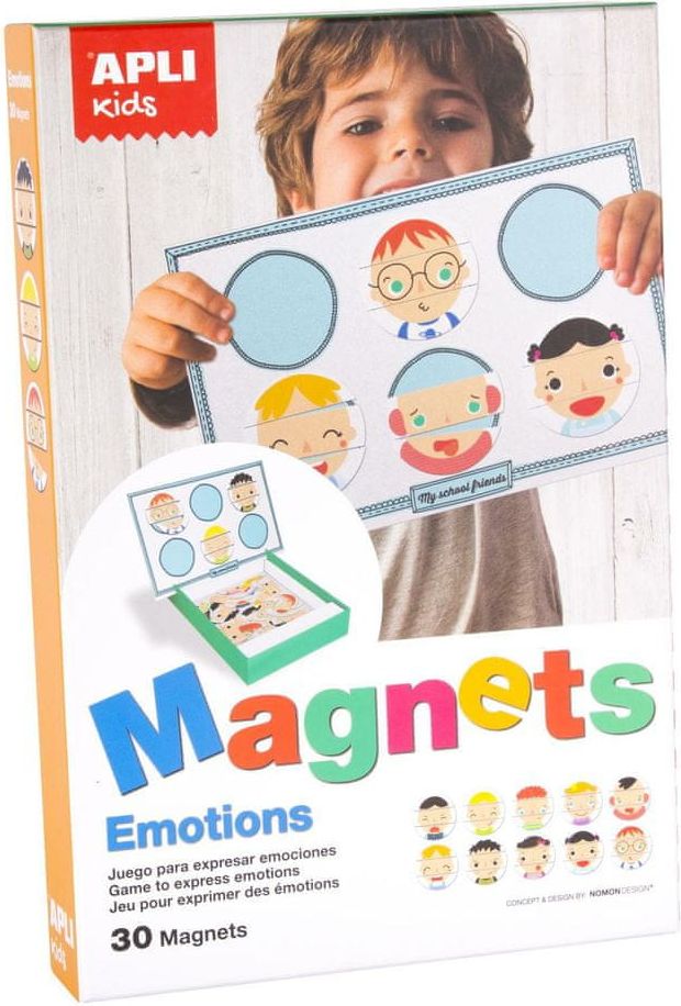 Apli Edukační hra s magnety - emoce - obrázek 1