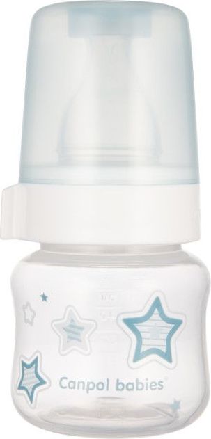 Lahev se širokým hrdlem 60 ml Canpol Newborn Baby Blue 2020 - obrázek 1