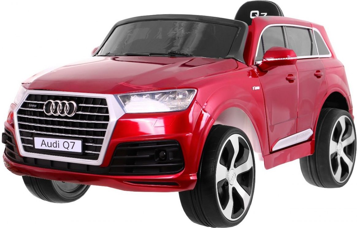 Mamido  Elektrické autíčko Audi Q7 lakované červené  PA.JJ2188.EXL.CR - obrázek 1
