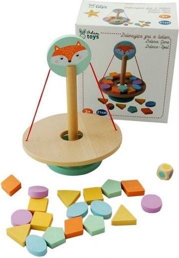 Adam Toys Balanční hra s tvary - liška - obrázek 1