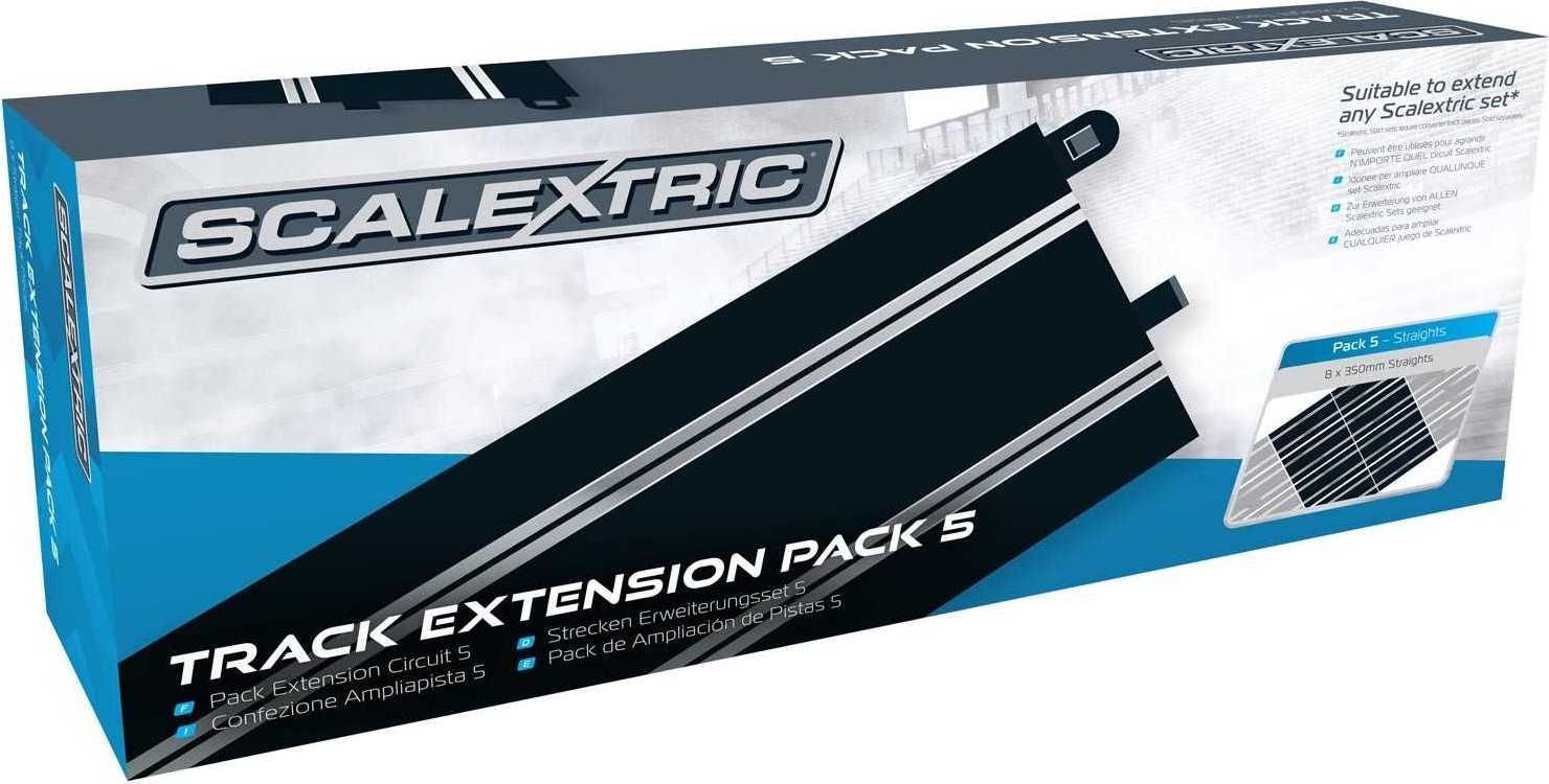 Rozšíření trati SCALEXTRIC C8554 - Track Extension Pack 5 - 8 X C8205 Straights - obrázek 1
