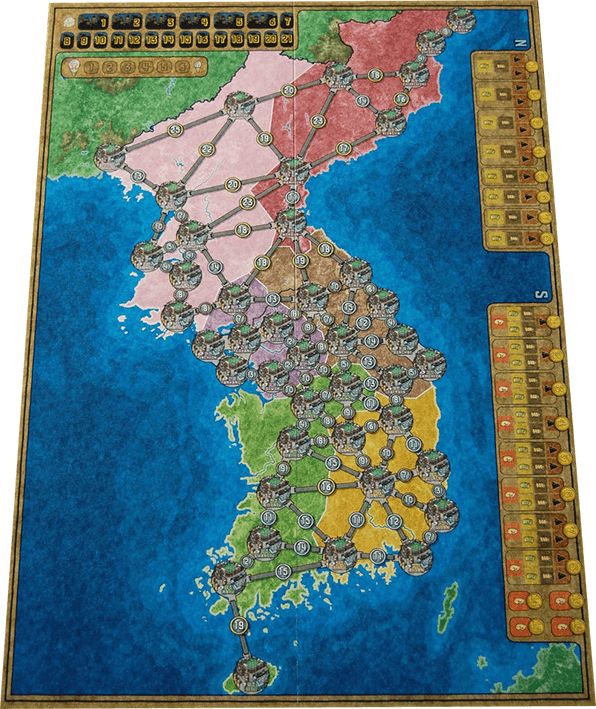Rio Grande Games Power Grid: China/Korea (Recharged) - obrázek 2