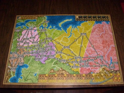 Rio Grande Games Power Grid: Russia/Japan (Recharged) - obrázek 3