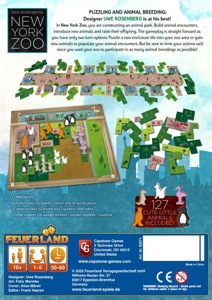 Capstone Games New York Zoo - obrázek 2