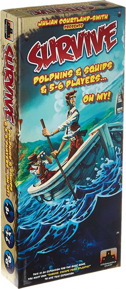 Stronghold Games Survive: Escape From Atlantis - Dolphins & Squids & 5-6 Players...Oh My! - obrázek 1