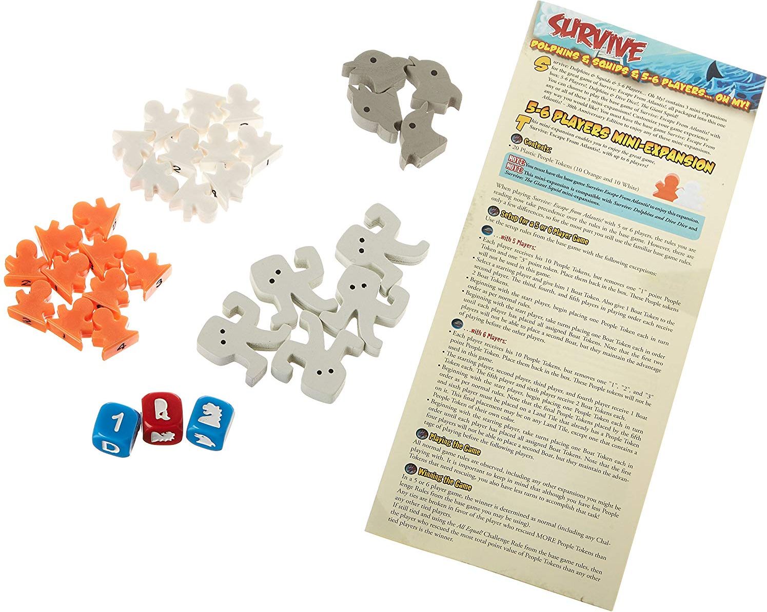 Stronghold Games Survive: Escape From Atlantis - Dolphins & Squids & 5-6 Players...Oh My! - obrázek 2
