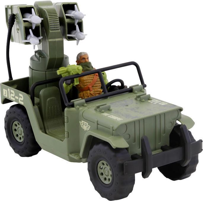 The Corps The Corps Voják s jeepem/transportérem 10 cm - obrázek 2