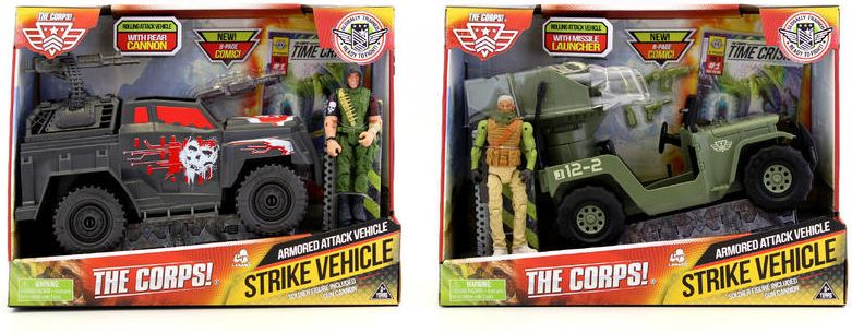 The Corps The Corps Voják s jeepem/transportérem 10 cm - obrázek 3