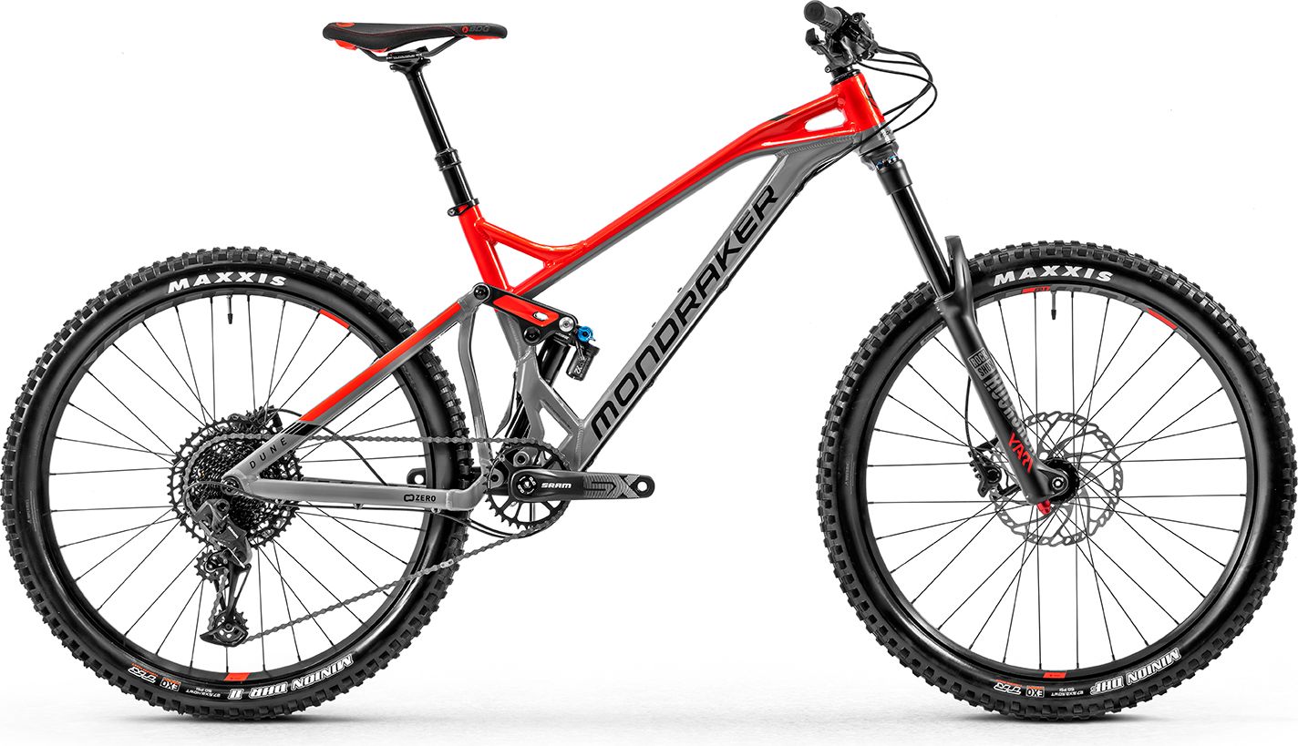 Mondraker Dune 27,5 nimbus grey/flame red L - obrázek 1