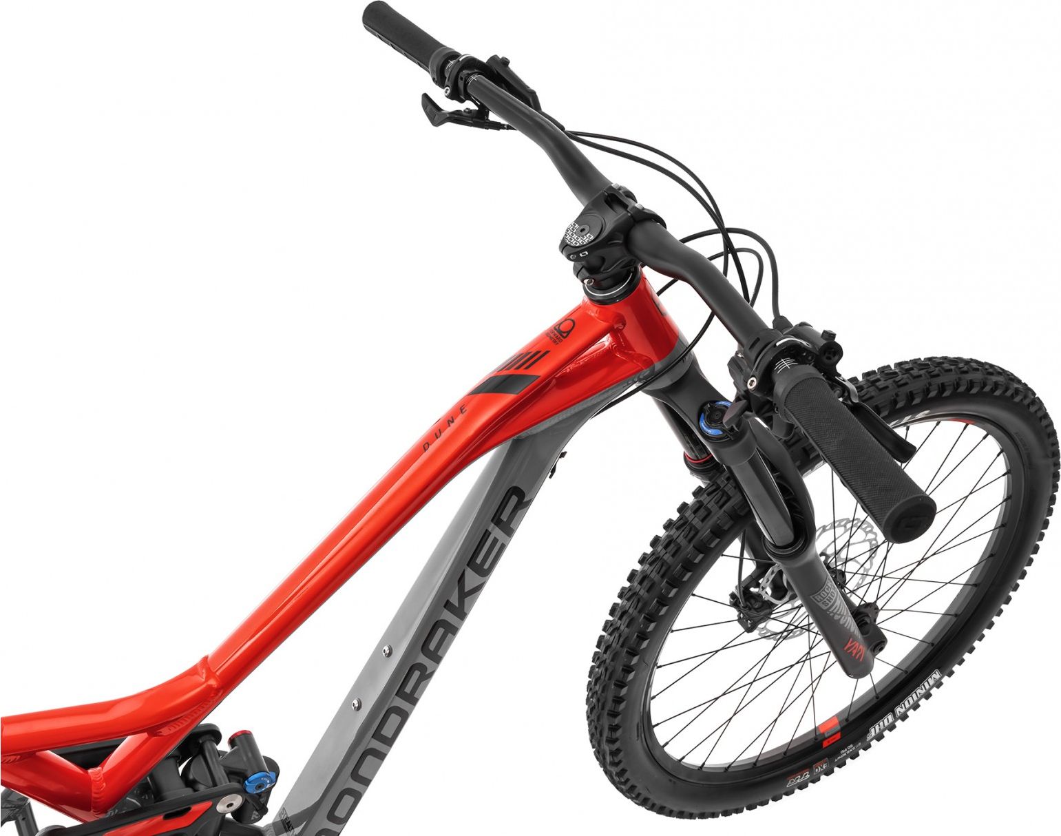 Mondraker Dune 27,5 nimbus grey/flame red L - obrázek 3