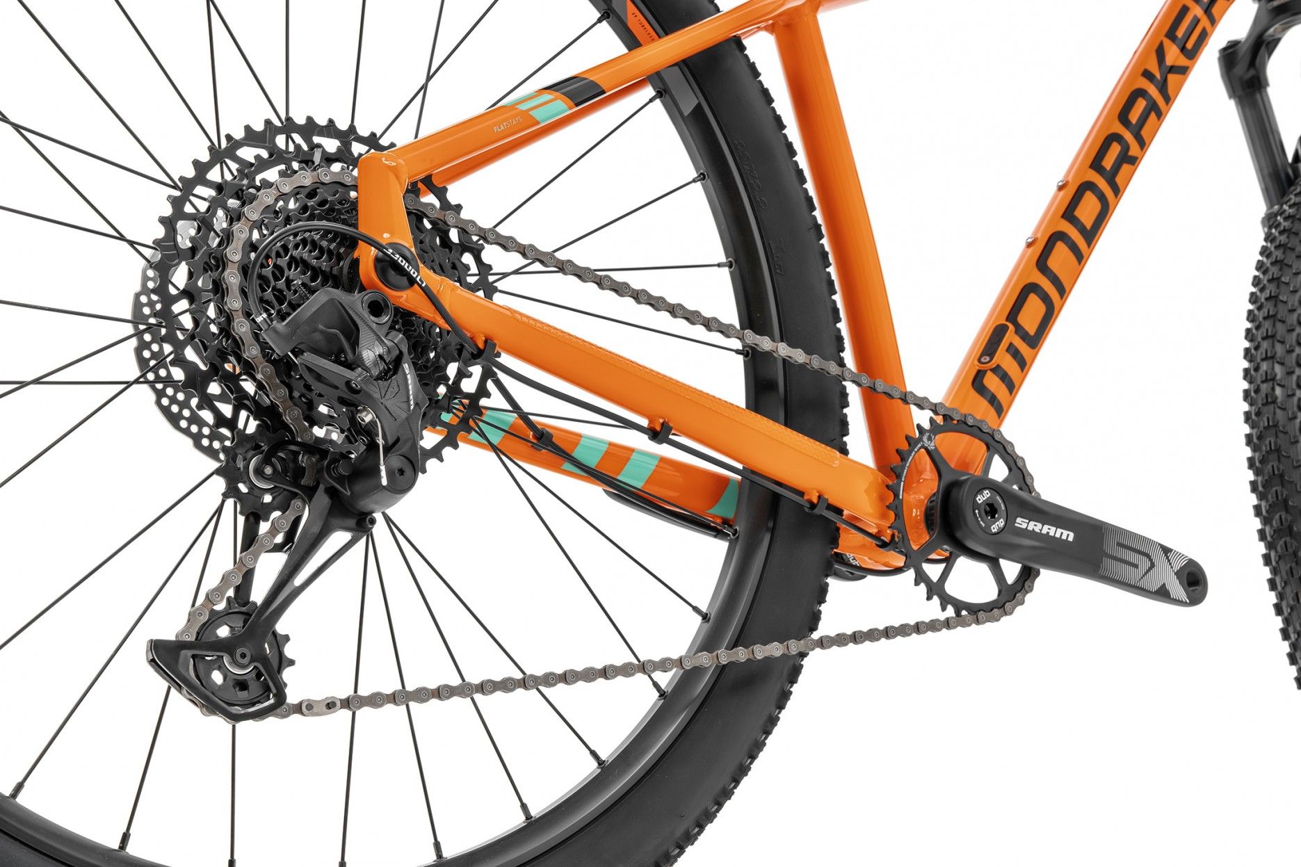 Mondraker Chrono 29 fox orange/black/light green XL - obrázek 3