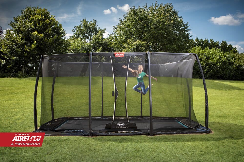PROFI BERG FlatGround Ultim Elite BLACK 500x300 cm + Safety Net DLX XL - obrázek 6
