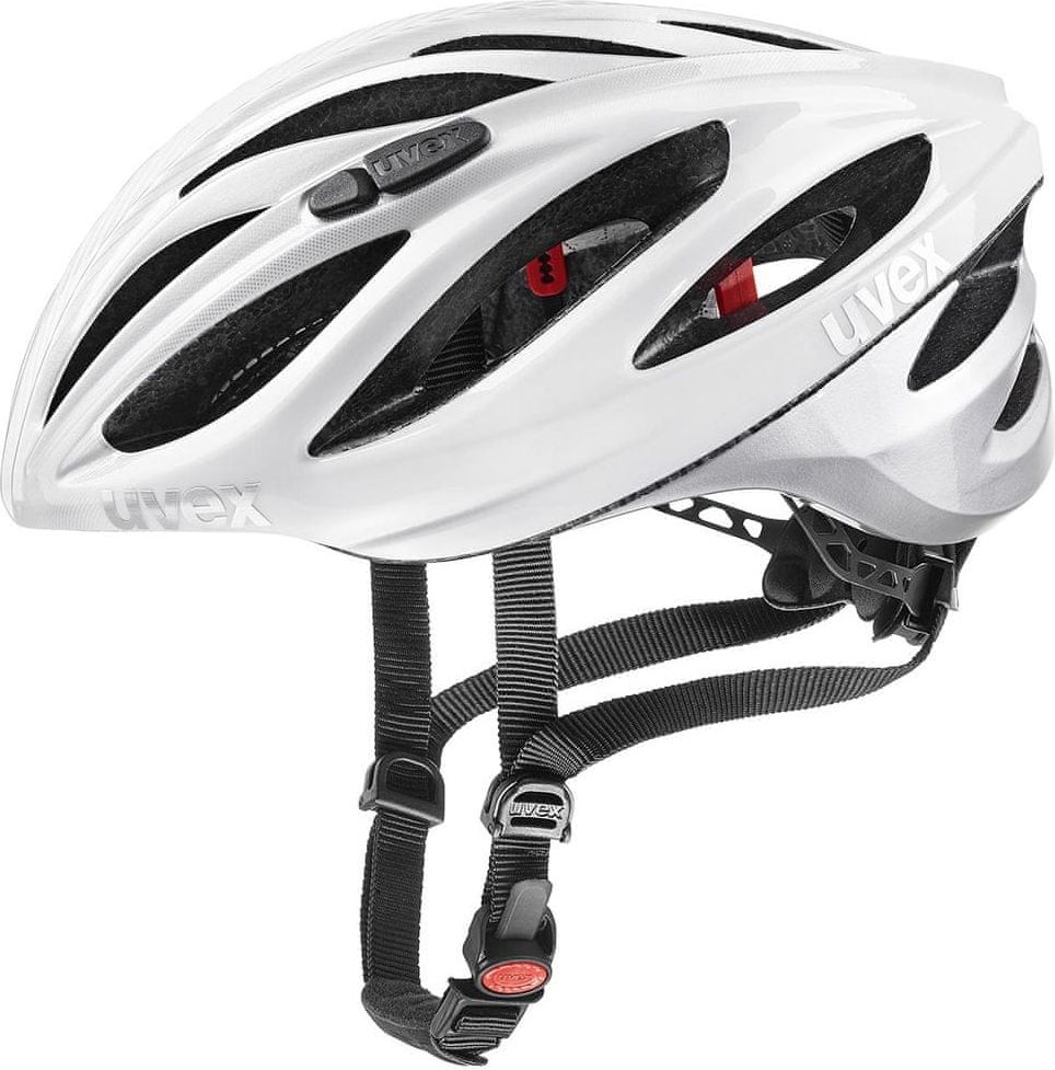 Uvex Boss Race, White-Silver 55-60 cm - obrázek 1