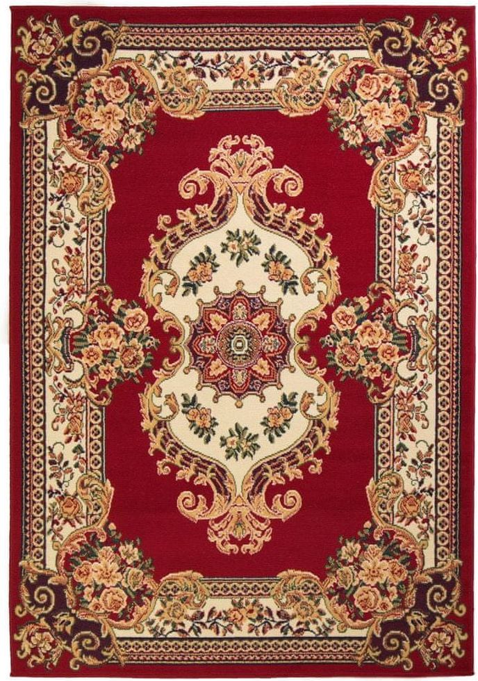 Vidaxl Orientální koberec v perském stylu 80 x 150 cm červeno-béžový - obrázek 1