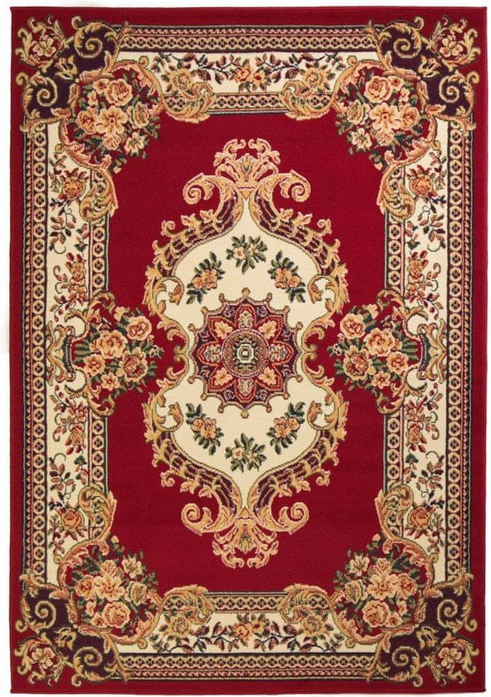 Vidaxl Orientální koberec v perském stylu 120 x 170 cm červeno-béžový - obrázek 1