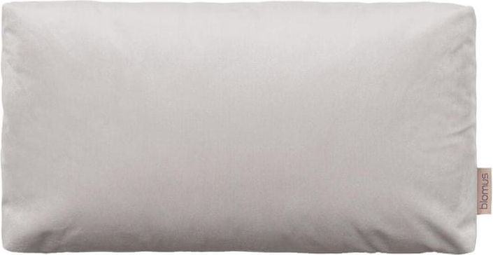 Blomus Sametový polštář 50 x 30 cm světle šedý - obrázek 1