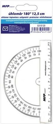 MFP Úhloměr 12,5cm/180° - obrázek 1