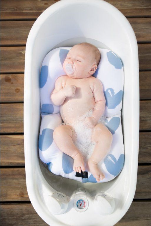 SIMPLY GOOD Polštářek na koupání miminka BabyFloaty šedý - obrázek 5