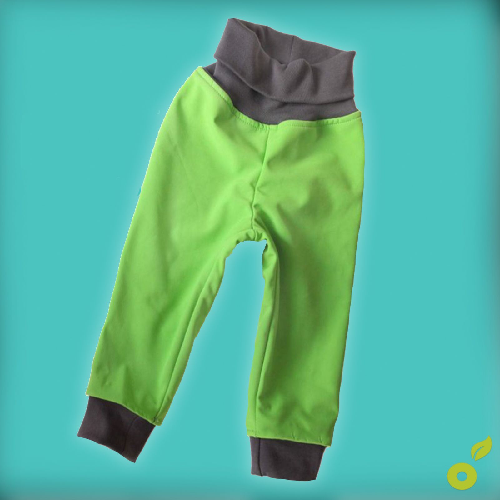 Unuo, Batolecí softshellové kalhoty s fleecem, Ostružinová, Jednorožci (Softshell toodler trousers) Velikost (Size): 98/104 SLIM - obrázek 7