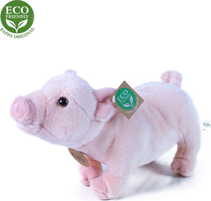 PLYŠ Prase stojící 26cm Eco-Friendly *PLYŠOVÉ HRAČKY* - obrázek 2