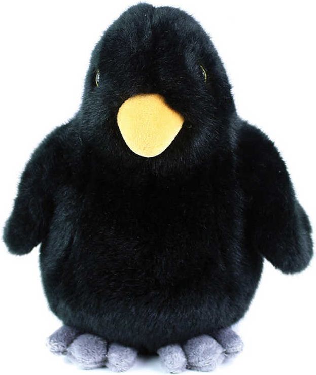 PLYŠ Ptáček kos stojící 20cm Eco-Friendly *PLYŠOVÉ HRAČKY* - obrázek 3