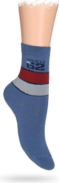 WOLA Dětské ponožky ABS vzor SPORTS Velikost: 30-32 - obrázek 1