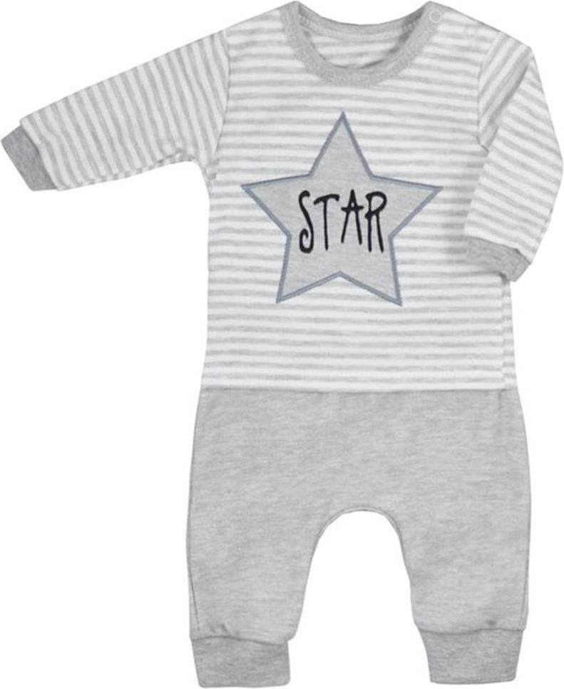 KOALA Tepláčky a tričko Koala Star s pruhy - 86 (12-18m) - obrázek 1