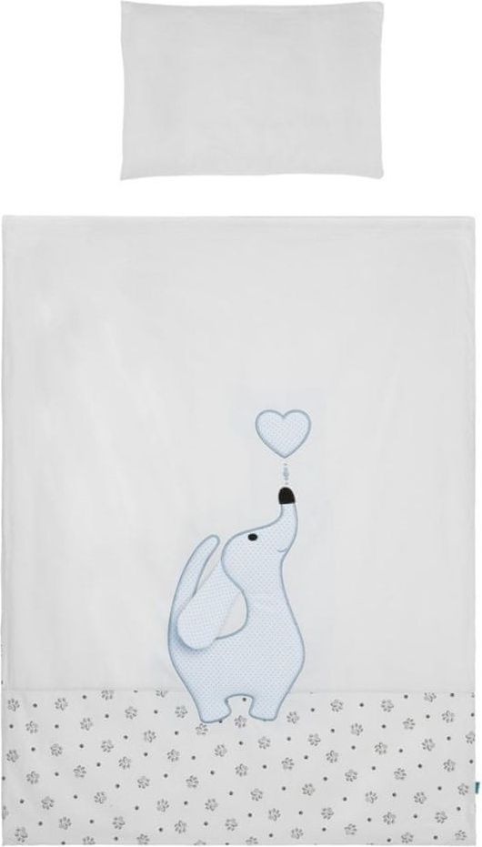 BELISIMA 2-dílné ložní povlečení Belisima Lovely Puppy modré - 2-dílné ložní povlečení Belisima Lovely Puppy 100/135 modré - obrázek 1