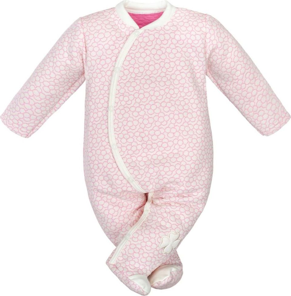 BABY SERVICE Kojenecká kombinézka Baby Service Čtyřlístek - 68 (4-6m) - obrázek 1