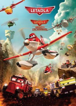 Walt Disney: Letadla 1 a 2 - Hasiči a záchranáři - Filmový příběh - obrázek 1