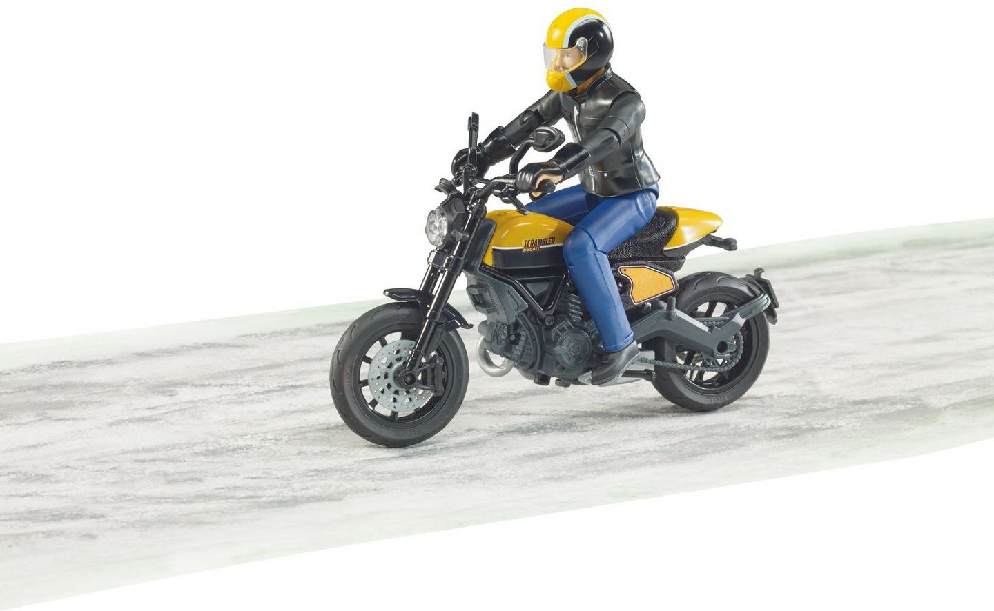 Bruder 63053 Scrambler Ducati Full Throttle s řidičem - obrázek 1