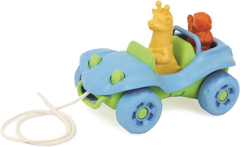 Green Toys Tahací auto modré - obrázek 1