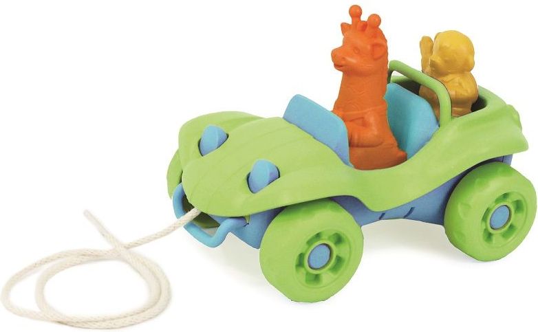 Green Toys Tahací auto zelené - obrázek 1