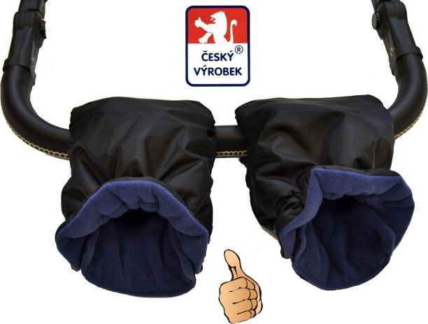Rukávník na kočárek, Dětský svět, boxerky černotmavěmodré - obrázek 4