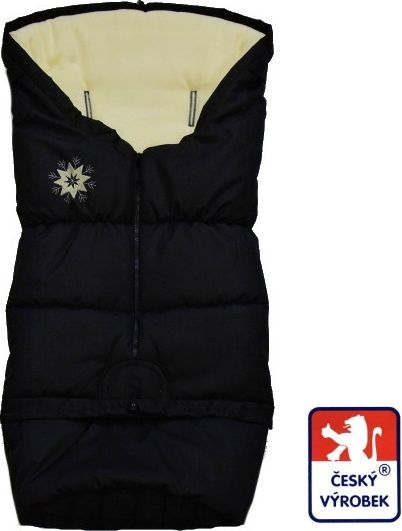Zimní dětský fusak do kočárku combi 3v1 winter bag, banán, Dětský svět - obrázek 1