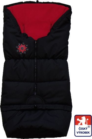 Dětský zimní fusak do kočárku 3v1, winter bag červený, Dětský svět - obrázek 1