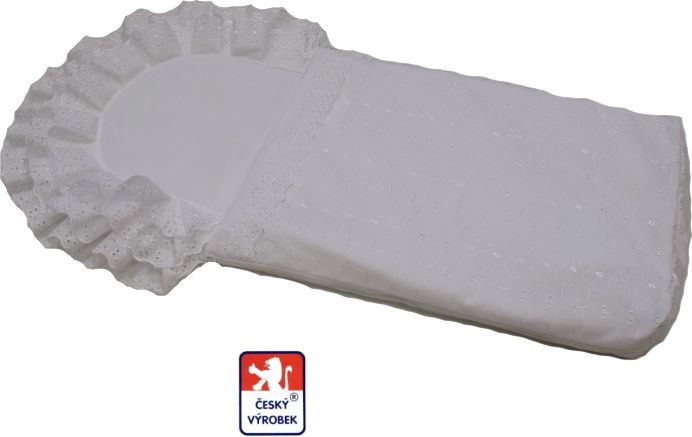 Kojenecká krajková zavinovačka, Dětský svět, Siesta, zipová - obrázek 1