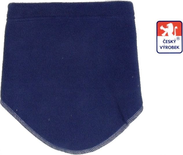Kojenecký/dětský šátkošálek Dětský svět fleece, jeans - obrázek 1