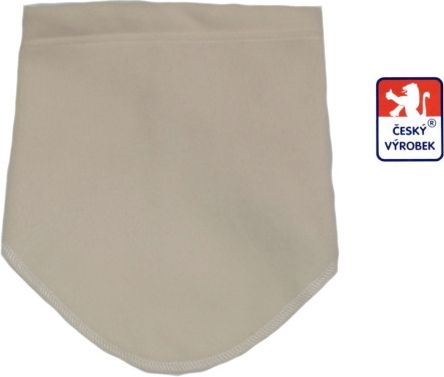 Kojenecký/dětský šátkošálek Dětský svět fleece, krémový - obrázek 1