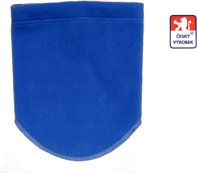 Kojenecký/dětský šátkošálek fleece, středně modrý - obrázek 1