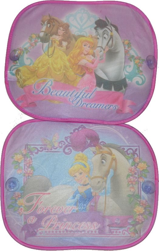 Stínítka do auta 2 ks v balení Disney Princess - obrázek 1