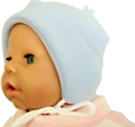 Dětská zimní čepička pro miminko Střapec 2 - obrázek 3