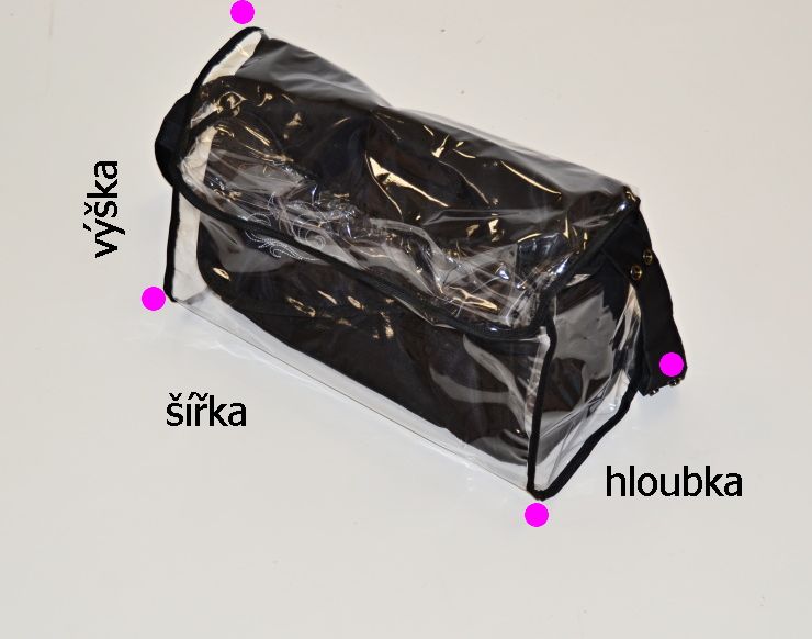 Pláštěnka na tašku kočárku Dětský svět - obrázek 2
