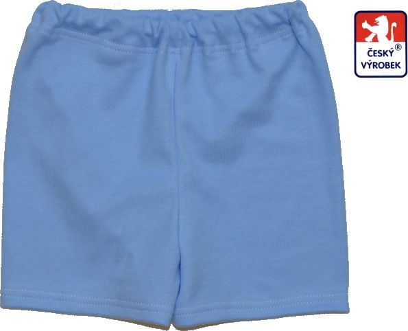 Dětské bavlněné kraťasy, střední modré - obrázek 1