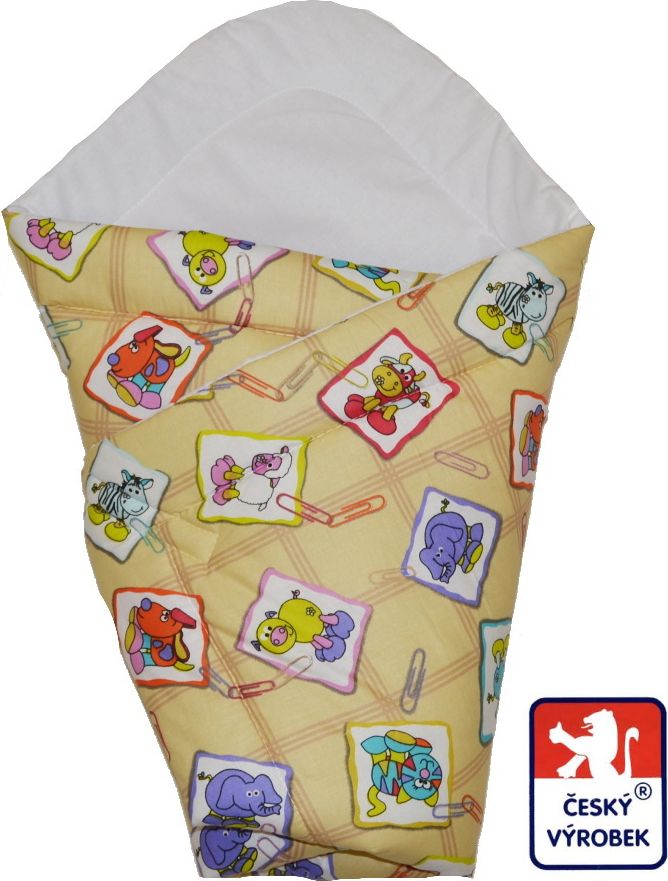 Dětská rychlozavinovačka béžové sponky, Dětský svět 90x90 - obrázek 1