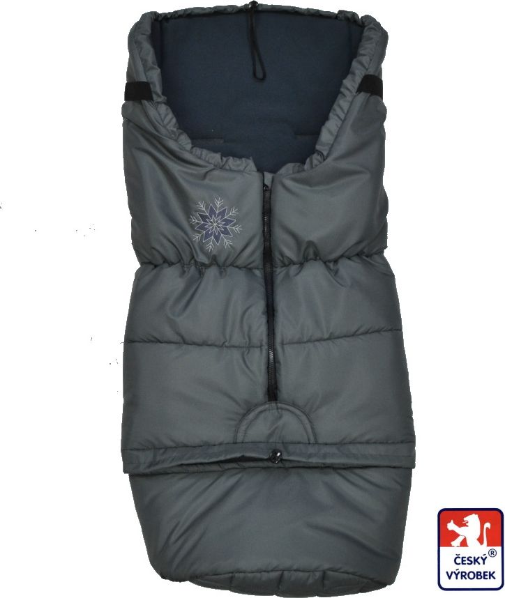 Dětský zimní fusak, Dětský svět, winter sport, celošedý - obrázek 1