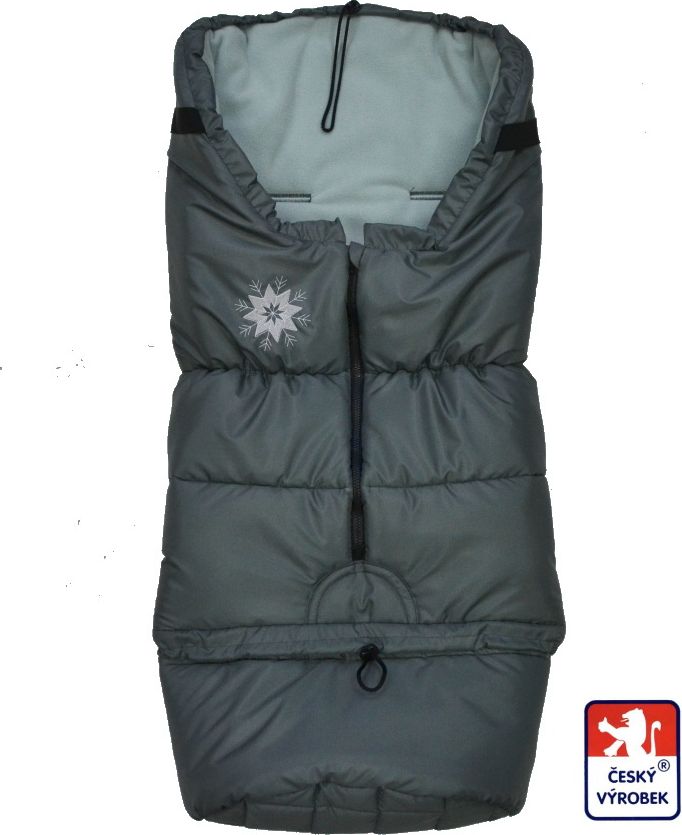 Dětský zimní fusak, Dětský svět, combi 3v1 winter sport šedá/sv.šedá - obrázek 1