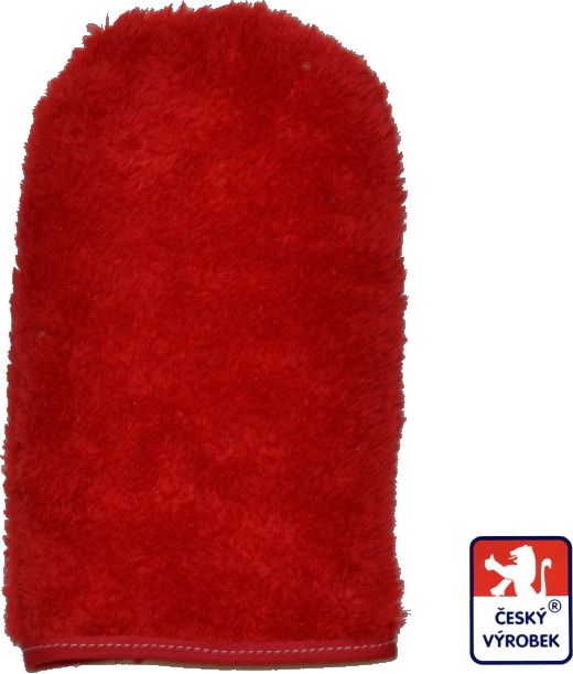 Dětská žíňka Dětský svět Lama tvarovaná červená - obrázek 1